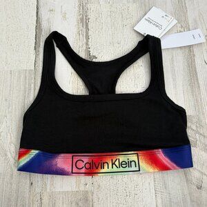 NWT Calvin Klein Women's Size XS Reimagined Heritage Bra This Is Love Bralette